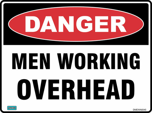 Danger Men Working O/Head