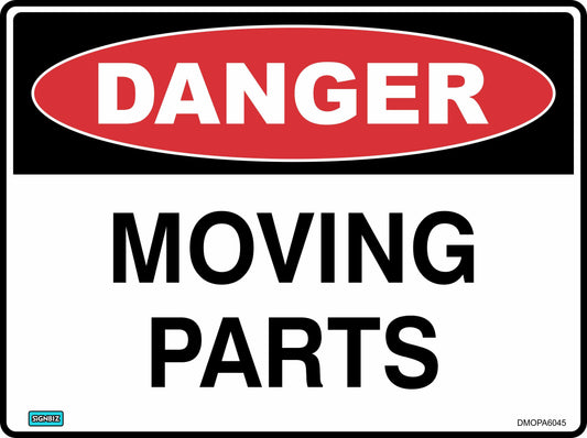 Danger Moving Parts