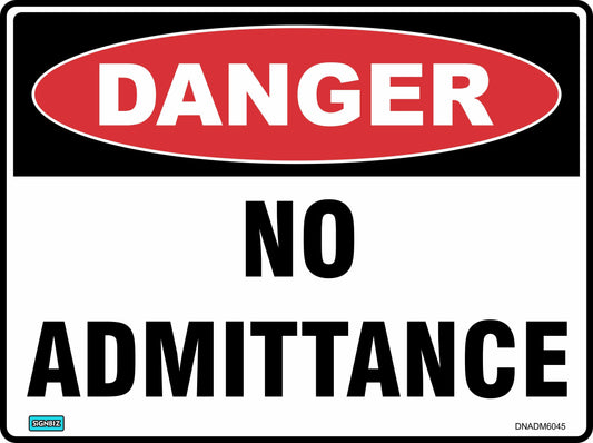 Danger No Admittance
