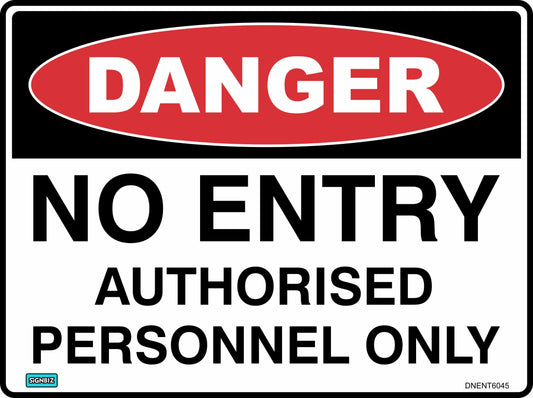 Danger No Entry