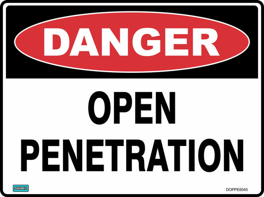 Danger Open Penetration