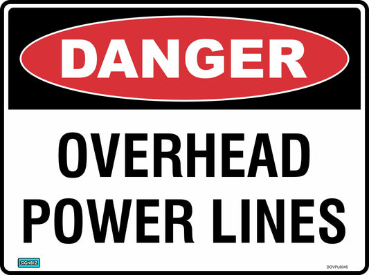 Danger Overhead Powerlines