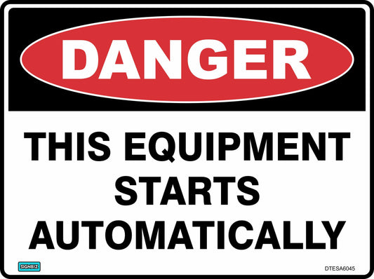 Danger This Equip Starts Auto