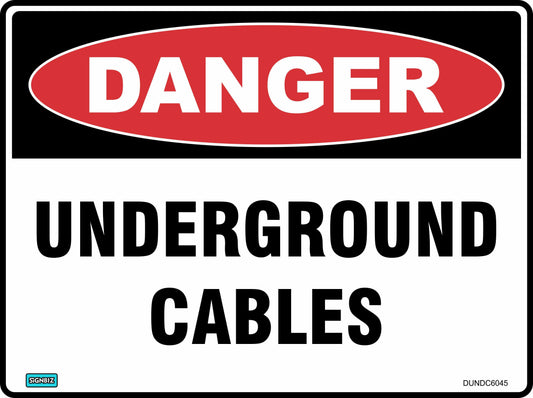 Danger Underground Cables