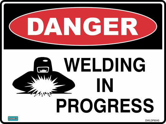 Danger Welding In Progress