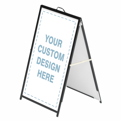 600x900 Corflute Insertable A-Frame + 2 600x900 5mm Corflute Signs