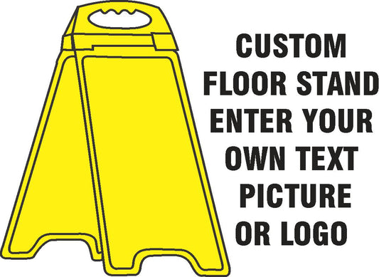 YELLOW FLOOR STAND CUSTOM