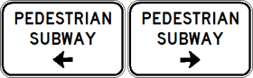 G6-214n - Pedestrian Subway (left/right)