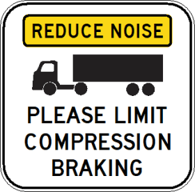 G9-291n - Reduce Noise - Please Limit Compression Braking