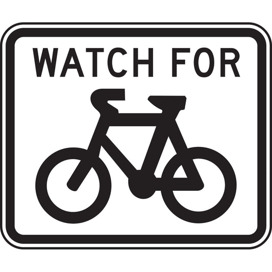 G9-57 - Watch For Bicycles