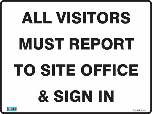 General All Vis To Office And Sign