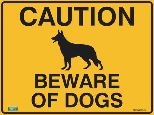 Caution Beware Of Dogs