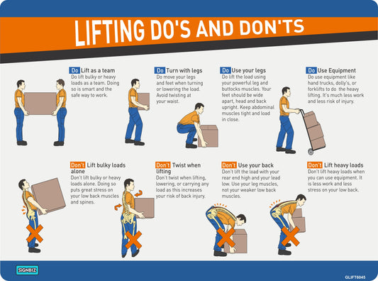 General Lifting Do & Do Not