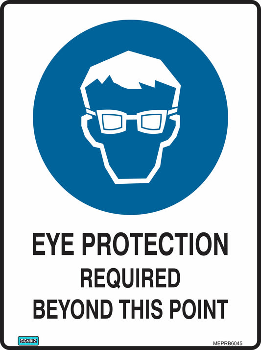 Mandatory Eye Protection