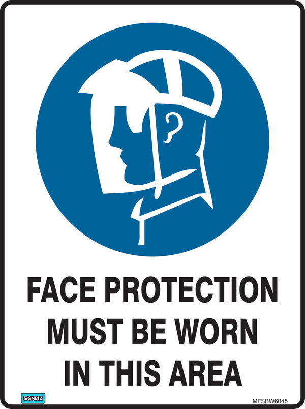 Mandatory Face Prot Req – Signbiz