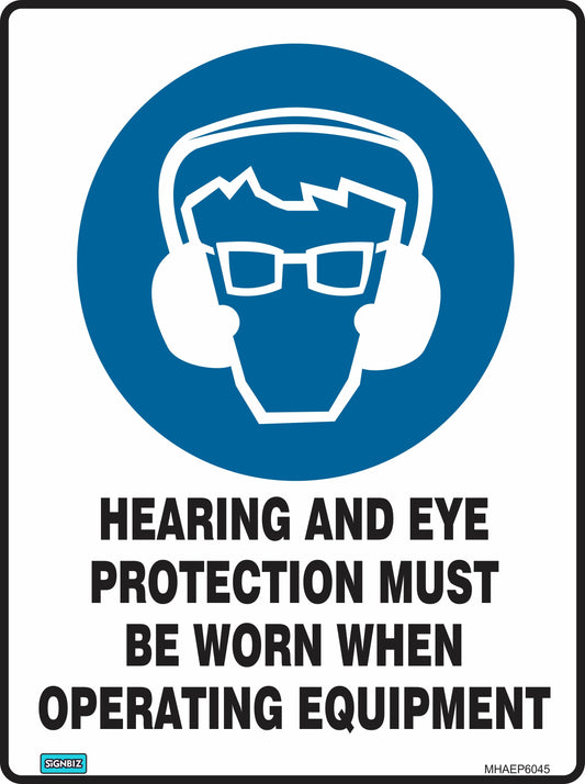 Mand Hear & Eye Prot When Op