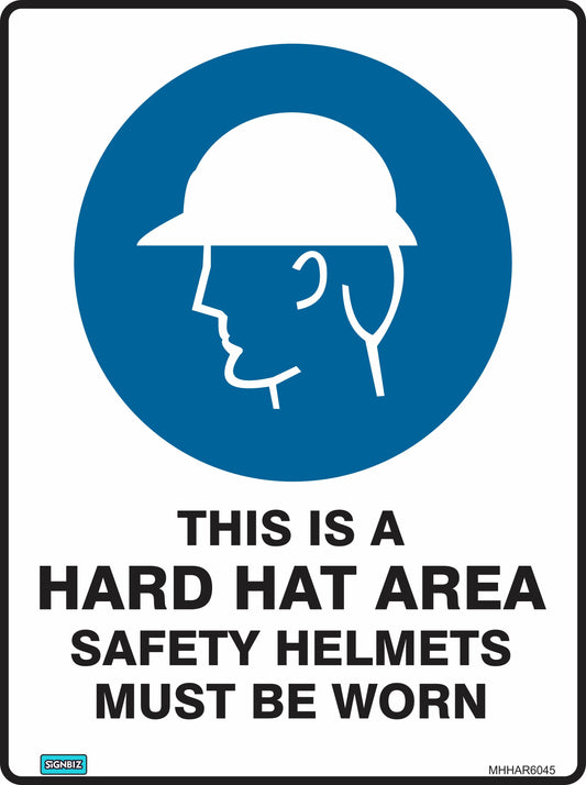 Mandatory Hard Hat Area