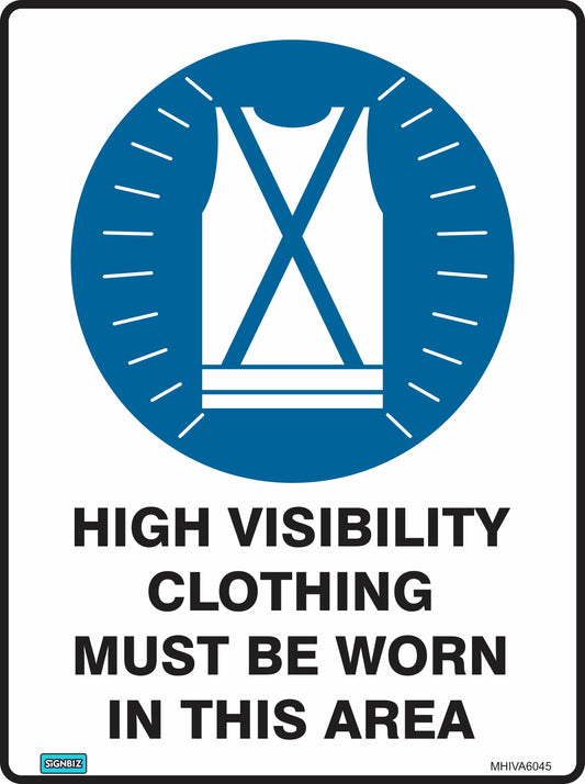 Mandatory Hi Vis Must Be Worn