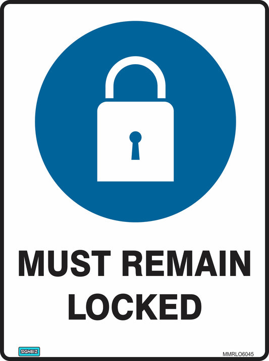 Mand Must Remain Locked