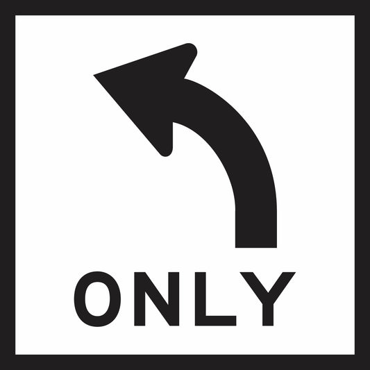 All Traffic Left Only (MMS Insert)