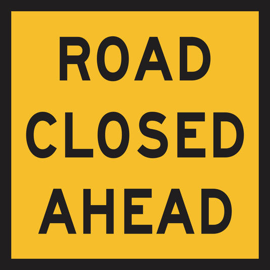 Road Closed Ahead (MMS Insert)