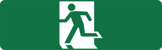 EXIT SIGN - RUNNING MAN RIGHT