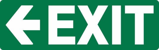 EXIT SIGN - EXIT LEFT