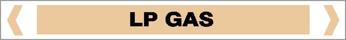 Pipe Marker - GAS - LP GAS