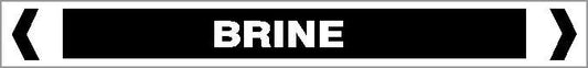 Pipe Marker - OTHER LIQUID - BRINE