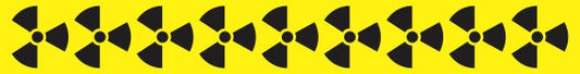 Pipe Marker - SS RADIAT HAZ SUPP MARKER REF