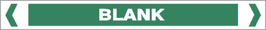 Pipe Marker - WATER - BLANK
