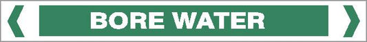 Pipe Marker - WATER - BORE WATER