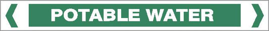 Pipe Marker - WATER - POTABLE WATER