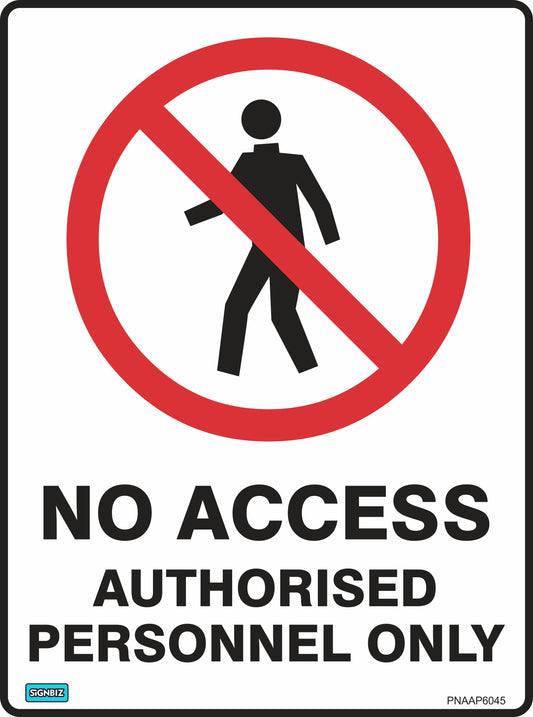 Prohibition No Access Apo