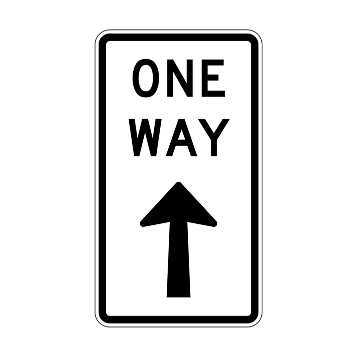 R2-17 One Way (Repeater)