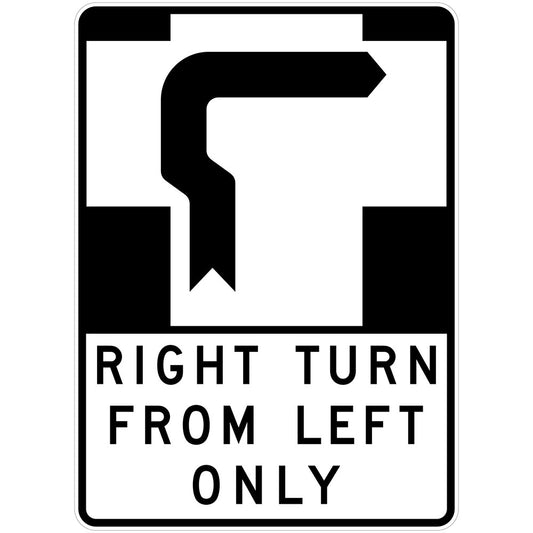 R2-21 Hook Turn Only (For Bicycles Only)