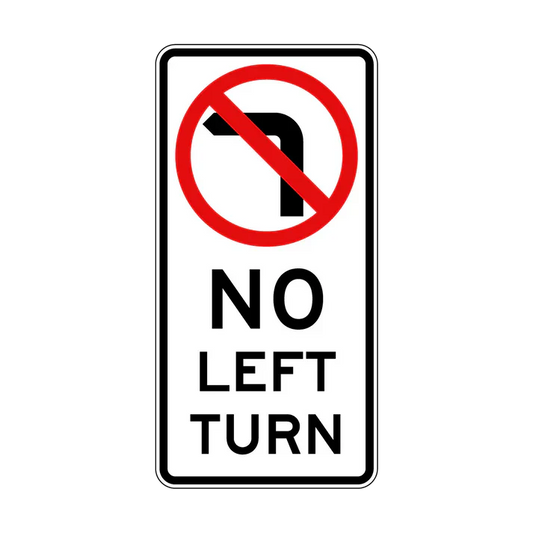 R2-6n(L) No Left Turn