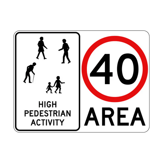 R4-237n High Pedestrian Activity 40