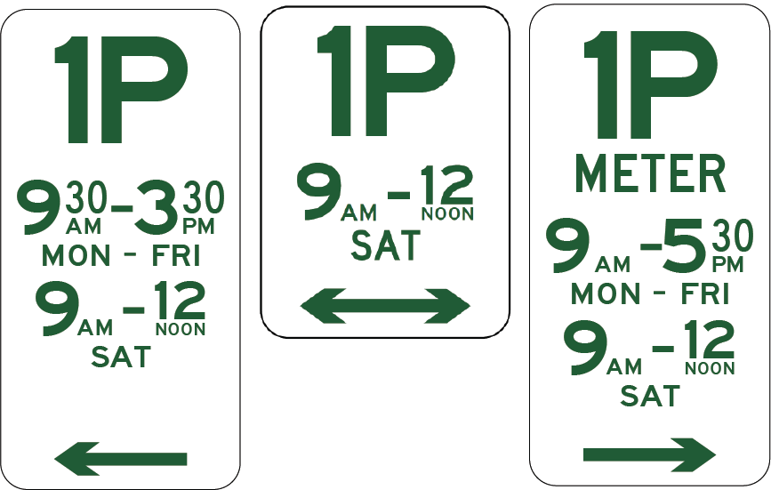 R5-1 Parking (1 Hour)