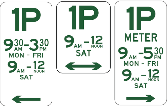 R5-1 Parking (1 Hour)