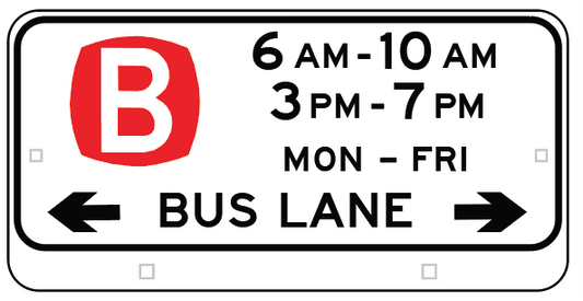 R5-310-3n Bus Lane (AM & PM) repeater