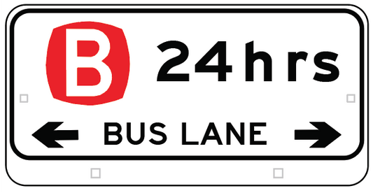 R5-310-4n Bus Lane (24 Hours) repeater