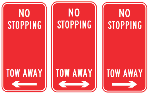 R5-400-1n No Stopping (Tow Away)