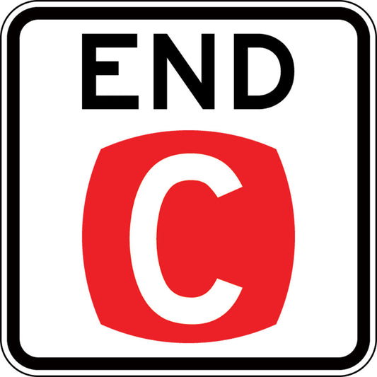 R5-51 End Clearway (Symbolic)