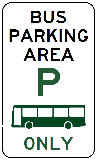 R5-552n Bus Parking Area P (Bus Symbolic) Only