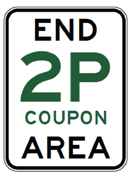 R5-63-1n - End _p Coupon Area Parking