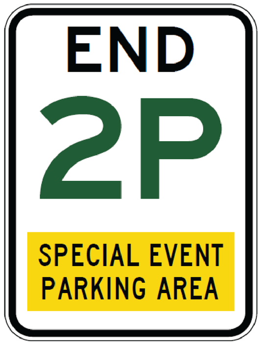 R5-63-4n - End _p Special Event Parking Area