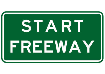 R6-19 Start Freeway