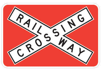 R6-25 - Railway Crossing