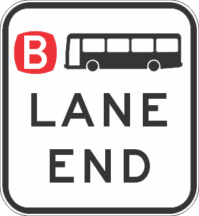 R7-1-1-8n - Bus Lane End